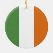 Décoration En Céramique Drapeau irlandais (Dos)