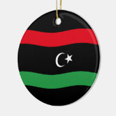Décoration En Céramique Drapeau libyen (Gauche)