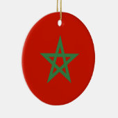 Décoration En Céramique drapeau marocain (Droite)