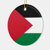 Décoration En Céramique Drapeau palestinien (Palestine) (Gauche)