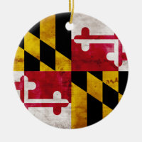 Drapeau patiné du Maryland