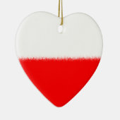 Décoration En Céramique Drapeau polonais (Droite)