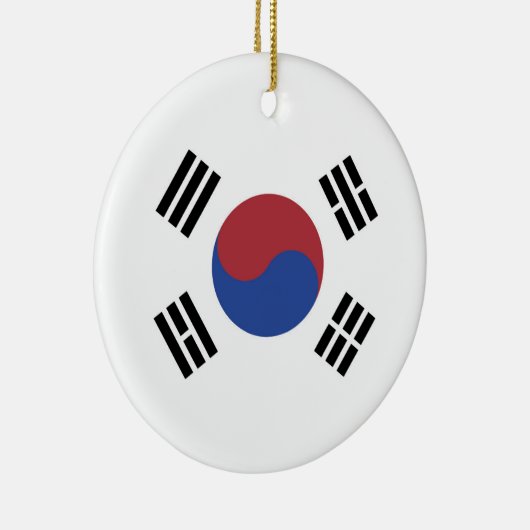 Décoration En Céramique drapeau sud-coréen (Droite)