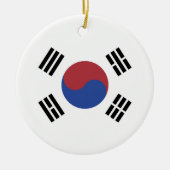 Décoration En Céramique drapeau sud-coréen (Devant)