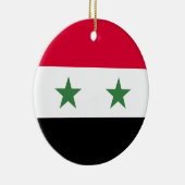 Décoration En Céramique Drapeau syrien (Droite)