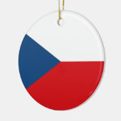 Décoration En Céramique Drapeau tchèque (Gauche)