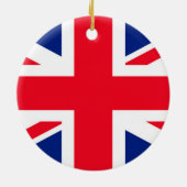 Décoration En Céramique Drapeau Union Jack du Royaume-Uni (Dos)