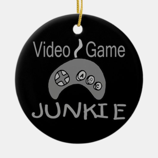 Décoration En Céramique Drogué de jeu vidéo (Devant)