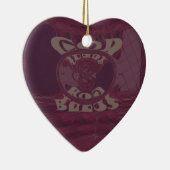 Décoration En Céramique Drôle Dieu bénit kenya Hakuna Matata Giraffes wov (Droite)