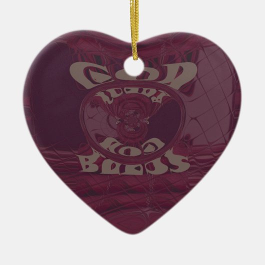 Décoration En Céramique Drôle Dieu bénit kenya Hakuna Matata Giraffes wov (Devant)