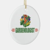 Décoration En Céramique Drôle Gardener (Droite)