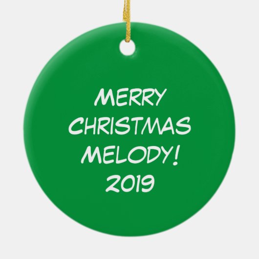 Décoration En Céramique Drôle Noël Cartoon Cuisines épices (Dos)