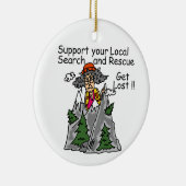 Décoration En Céramique Drôle obtenez perdu (Droite)