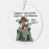 Décoration En Céramique Drôle obtenez perdu (Gauche)