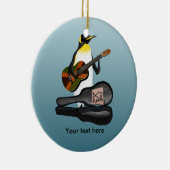 Décoration En Céramique Drôle Pingouin Occupé (Droite)