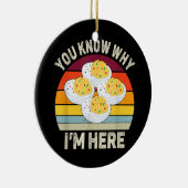 Décoration En Céramique Drôle Thanksgiving OEufs Dévilés Vous savez pourqu (Droite)