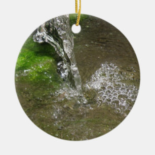 Décoration En Céramique Eau bouillonnante des chutes d'eau