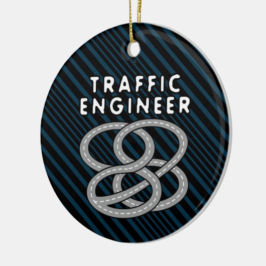 Décoration En Céramique Échange routier du mécanicien de route (Gauche)