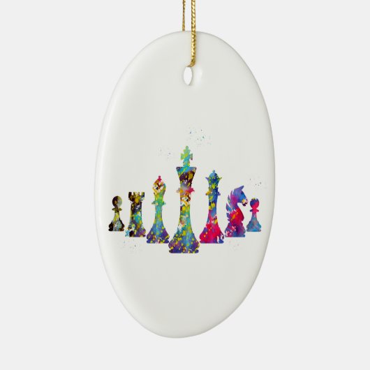 Décoration En Céramique Échecs (Droite)