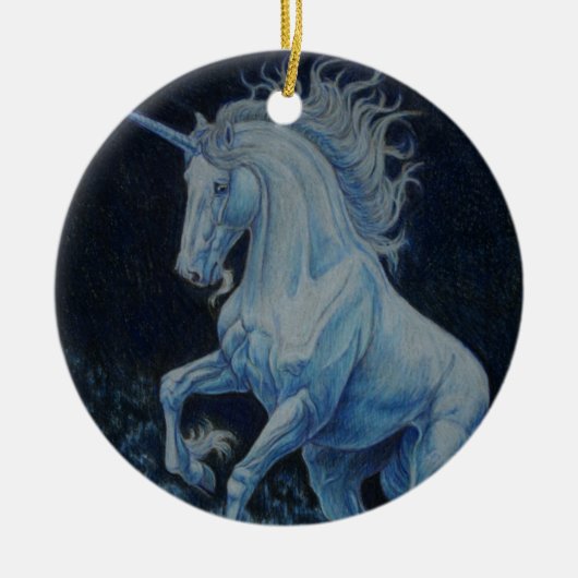 Décoration En Céramique Éclaboussure de licorne (Devant)