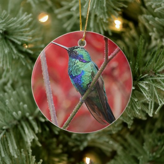 Décoration En Céramique Éclat iridescent (Arbre)
