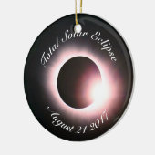 Décoration En Céramique Éclipse solaire totale (Gauche)