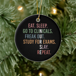 Décoration En Céramique École de soins infirmiers Futur Infirmière RN Ca