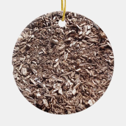 Décoration En Céramique Écorce d'arbre, Nature, Brown (Devant)