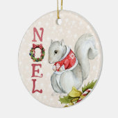 Décoration En Céramique Écorce de Noël mignonne (Gauche)