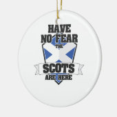 Décoration En Céramique Ecosse Pas de peur Les Écossais sont là (Gauche)