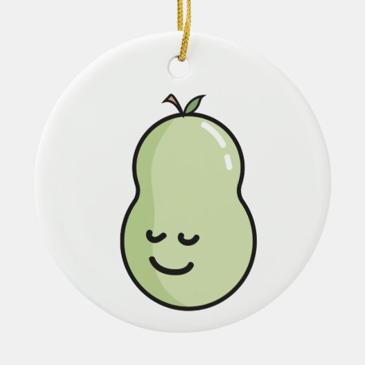 Décoration En Céramique Écouter avec le sourire (Devant)