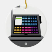 Décoration En Céramique Écran tactile de caisse enregistreuse (Devant)