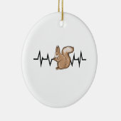 Décoration En Céramique Écureuil Écureuil (Droite)