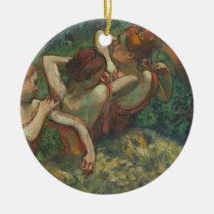Décoration En Céramique Edgar Degas quatre saisons dans l'une tête,