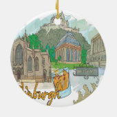 Décoration En Céramique Edimbourg (Dos)