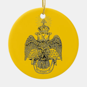 Décoration En Céramique Édition du Rite Écossais