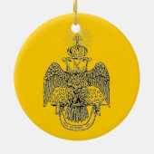 Décoration En Céramique Édition du Rite Écossais (Dos)