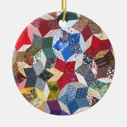 Décoration En Céramique Édredon chancelant d'étoile (Devant)