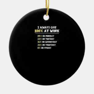 Décoration En Céramique Effort Au Travail Essentiel - Difficile À Travaill