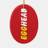 DÉCORATION EN CÉRAMIQUE EGGHEAD (Devant)