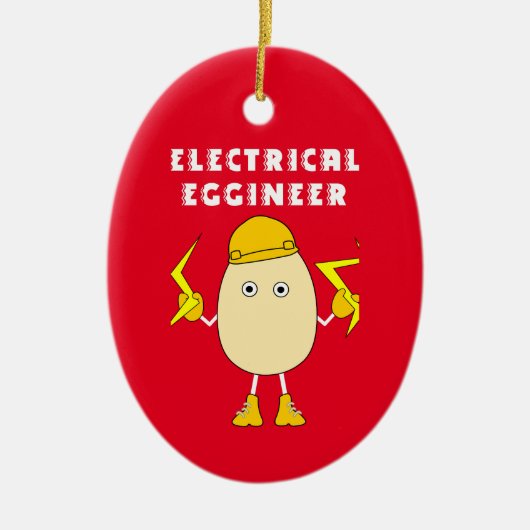 Décoration En Céramique Eggineur électrique (Devant)