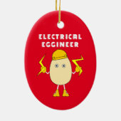 Décoration En Céramique Eggineur électrique (Dos)