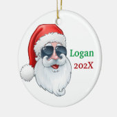 Décoration En Céramique Église de Santa With Sung (Gauche)