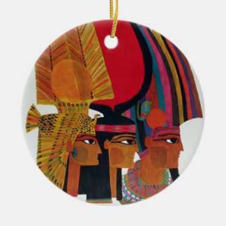 Décoration En Céramique Egypte Vintage Voyage aérien Culture ancienne Tour