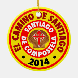 Décoration En Céramique EL Camino De Santiago 2014