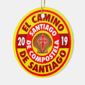 Décoration En Céramique El Camino De Santiago 2019 (Gauche)