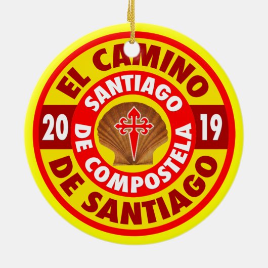 Décoration En Céramique El Camino De Santiago 2019 (Dos)