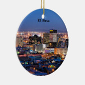 Décoration En Céramique El Paso, Texas à la nuit (Droite)