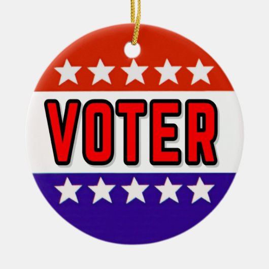 Décoration En Céramique Électeur (Devant)