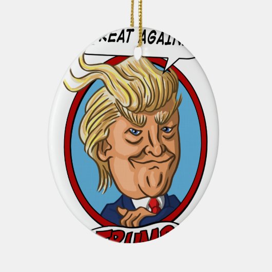 Décoration En Céramique Élection 2016 présidentielle (Droite)